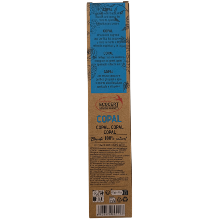 Bio-Copal-Räucherstäbchen AROMA Natur - 20-g-Packung