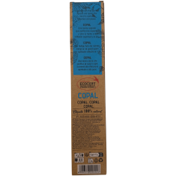AROMA Nature Scatola di incenso biologico al copale - 12 scatole da 8 bastoncini spessi