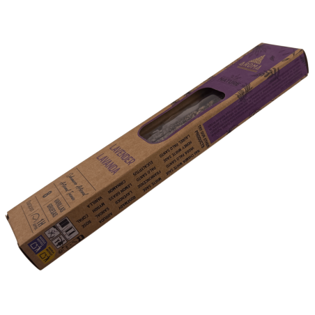 Organic Lavender Incense AROMA Nature Lavender - 20g Box