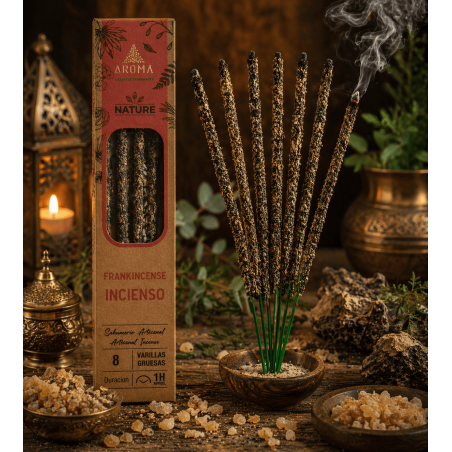 Incienso Orgánico AROMA Nature Frankincense - Cajita de 20gr.