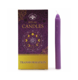 Conjunto de 10 velas moradas - Transformación - Velas mágicas hechizadas - 1