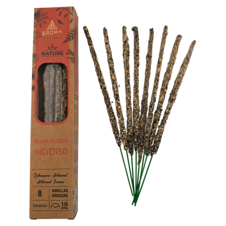 Pack of 3 Organic Frankincense AROMA Nature Incense - 8 sticks, 1 hour duration