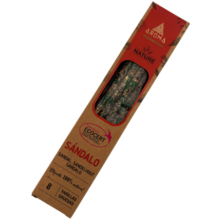 Organisk sandelträrökelse AROMA Nature Sandal - 20g förpackning