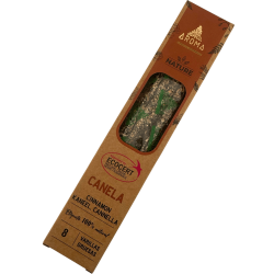 Incenso de Canela Orgânica AROMA Nature Cinnamon - Caixa com 20g