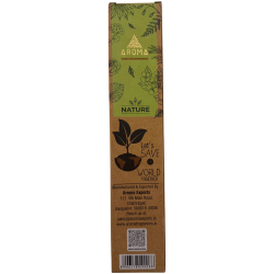 AROMA Nature Biologische Eucalyptus Wierookdoos - 12 doosjes van 8 dikke stokjes