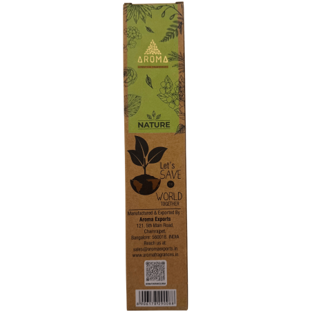 عبوة من 3 أعواد بخور الأوكالبتوس العضوي AROMA ناتشر - 8 أعواد، مدة الاستخدام ساعة واحدة