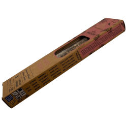 Verpakking van 3 biologische roze wierookstokjes AROMA Nature - 8 stokjes, brandduur 1 uur