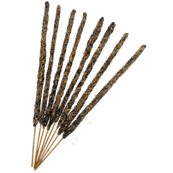 AROMA Nature Biologische Wierookdoos Nag Champa Witte Salie - 12 doosjes van 8 dikke stokjes