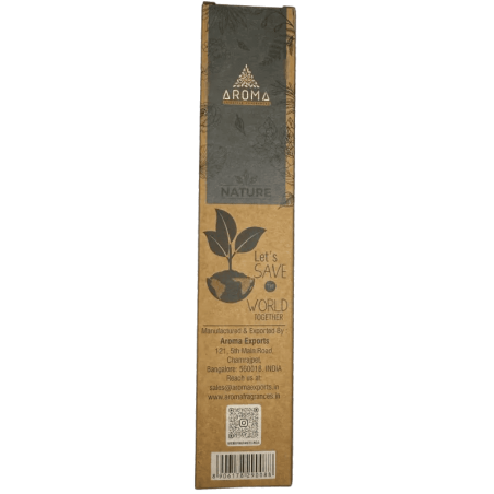 Bio-Räucherstäbchenbox Honig Weißer Salbei AROMA Natur - 12 Schachteln mit je 8 dicken Stäbchen