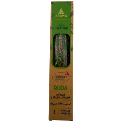 Incenso de arruda orgânica AROMA Nature Rue - Caixa com 20g