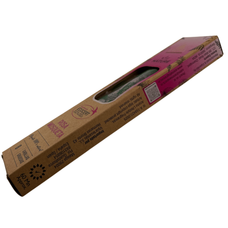 Lot de 3 encens bio à la rose musquée AROMA Nature - 8 bâtonnets, durée 1 heure