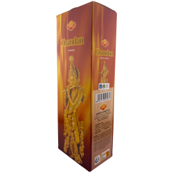 Kadzidełka SAC Chandan – pudełko zawierające 6 sześciokątnych opakowań po 20 patyczków w każdym, 120 kadzidełek