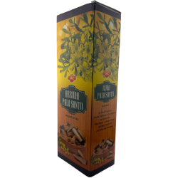 Incienso SAC Ruda Palo Santo - Caja de 6 paquetes hexagonales de 20 barritas 120 barritas de incienso