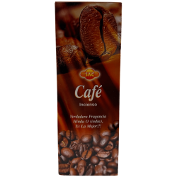 Incienso SAC Café - Caja de 6 paquetes hexagonales de 20 barritas 120 barritas de incienso