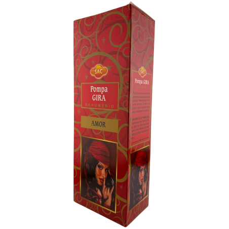 Incienso SAC Pompa Gira - Caja de 6 paquetes hexagonales de 20 barritas 120 barritas de incienso