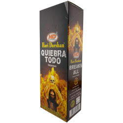 Incenso Hari Darshan All-Breaking - Confezione da 6 scatole di incenso esagonali