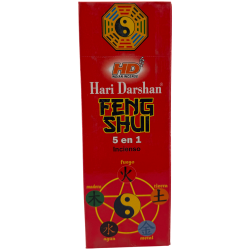 Feng Shui Hari Darshan Rökelse - Ask med 6 sexkantiga rökelselådor