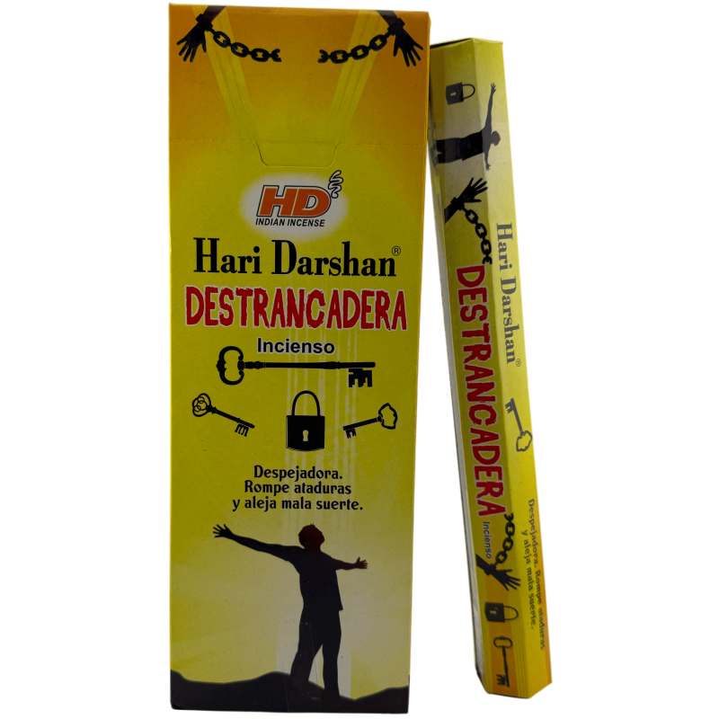 Hari Darshan Unblocking Incense - Box of 6 hexagonal incense boxes-Hari Darshan Hexagonal Incense-HOSTENATURA