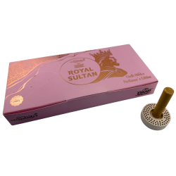 Encens Àrab Dhoop Royal Sultan Misbah's DMP Perfumer Edition - 10 barretes Dhoop amb cremador