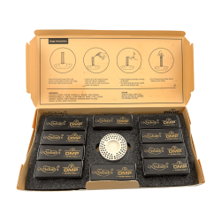 Dhoop Desert Jewel Arabisches Räucherstäbchen Misbah's DMP Perfumer Edition - 10 Räucherstäbchen mit Brenner