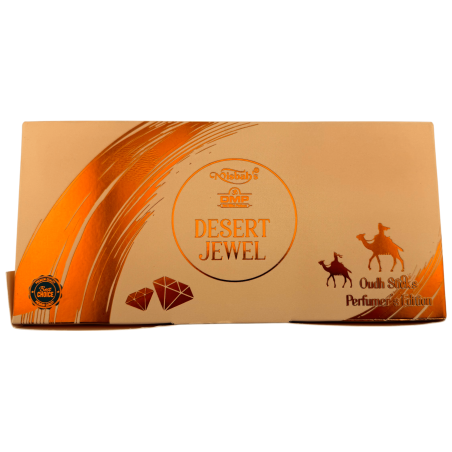 Encens Àrab Dhoop Desert Jewel Misbah's DMP Perfumer Edition - 10 barretes Dhoop amb cremador