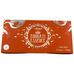 Encens arabe Dhoop Emirati Essence Misbah's DMP Perfumer Edition - 10 bâtonnets d'encens avec brûleur