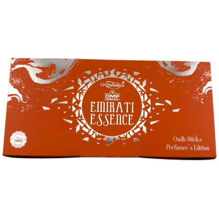 Arabisches Räucherstäbchen-Set „Emirati Essence Misbah's DMP Perfumer Edition“ – 10 Räucherstäbchen mit Brenner