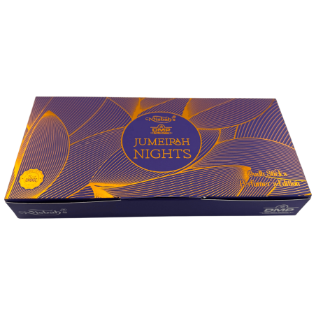 Incienso Árabe Dhoop Jumeirah Nights Misbah's DMP Perfumer Edition - 10 barritas Dhoop con quemador