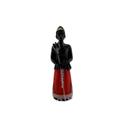 Orisha Exú figure 10.5x4x2.5cm.