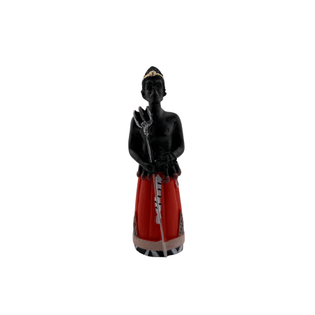 Figura Orisha Exú 10,5x4x2,5cm.