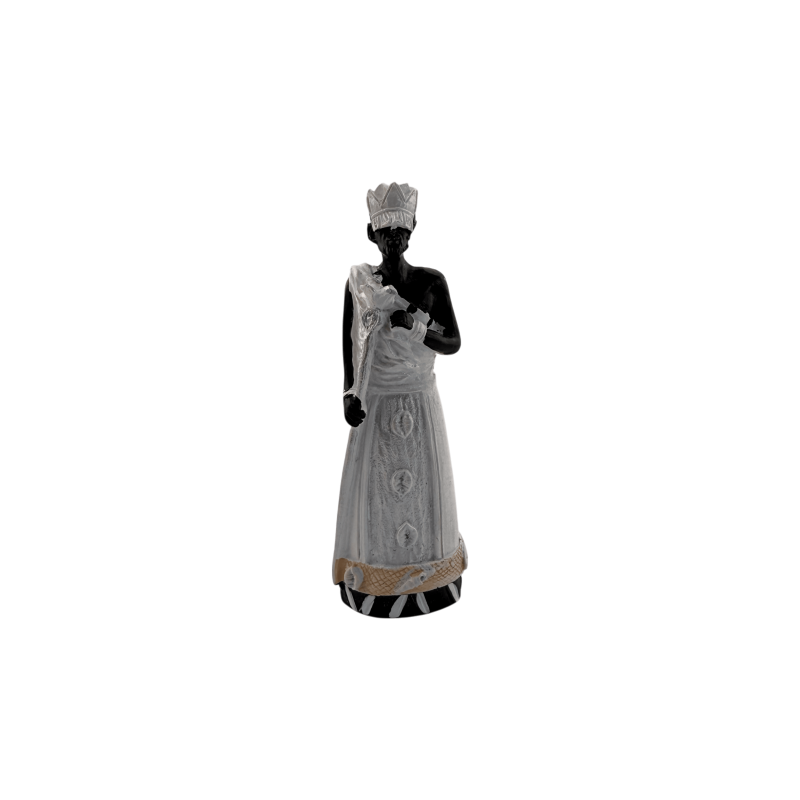 Figurka Orisha Oxala 10,5x3,7x2,7cm.-FIGURY EZOTERYCZNE-HOSTENATURA