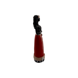 Figura Orixá Oyá - Yansa 10x3,5x2,8cm.