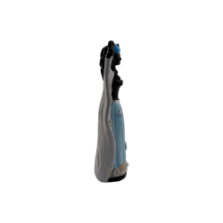 Orixá Yemanjá Figura Negra 10,5x3,8x5,5cm.