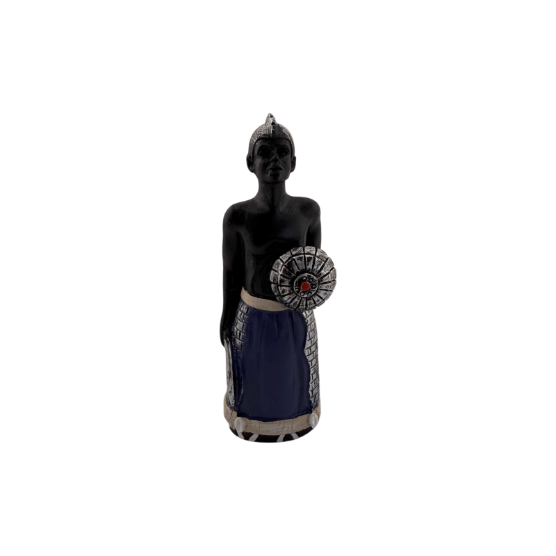 Orisha Ogum Figur 11x4x3cm.-ESOTERISCHE FIGUREN-HOSTENATURA