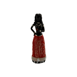 Figura Orixá Pomba Gira 10x3x2,8cm.