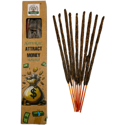 L'encens naturel attire l'argent Namaste India Natural Masala Orkay - 1 boîte d'encens bio 30g.