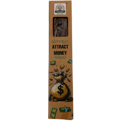 Incienso natural Atrae Dinero Namaste India Natural Masala Orkay - 1 cajetilla de incienso orgánico 30gr.
