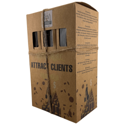 Caixa Encens natural Atrau Clients Namaste India Natural Masala Orkay - 12 paquets d'encens orgànic 30gr.
