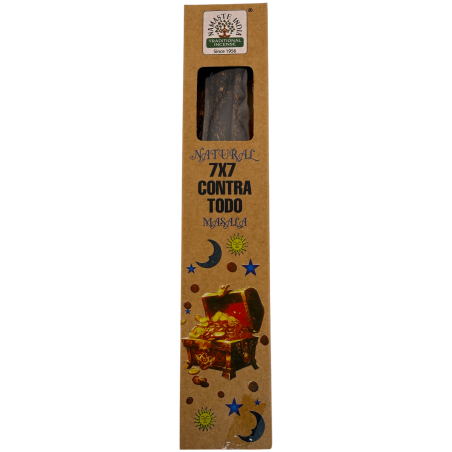 7x7 Encens Naturel Contre Tout Namaste India Masala Naturel Orkay - 1 boîte d'encens bio 30gr.