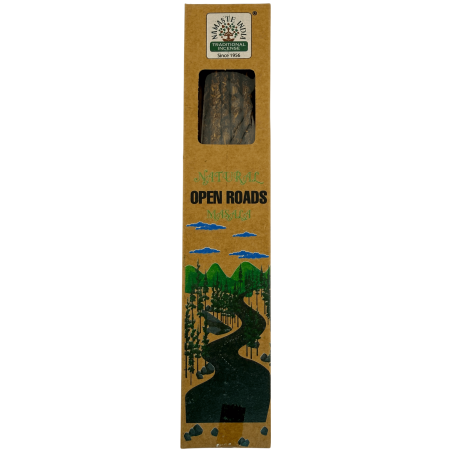 Naturalne kadzidło otwiera ścieżki Namaste India Natural Masala Orkay - 1 opakowanie organicznego kadzidła 30 g.