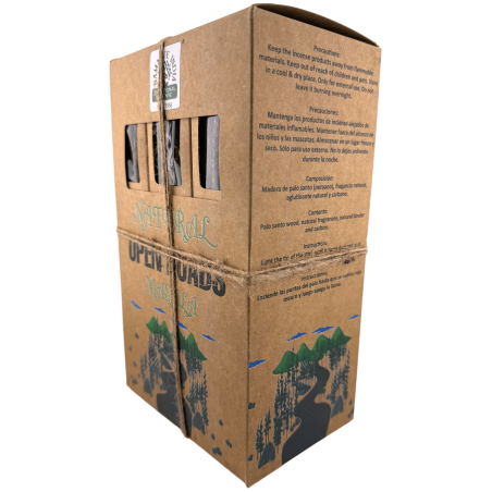 Natural Incense Box Opens Paths Namaste India Natural Masala Orkay - 12 boxes of organic incense 30gr.