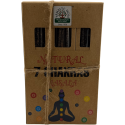 Natural Incense Box 7 Chakras Namaste India...