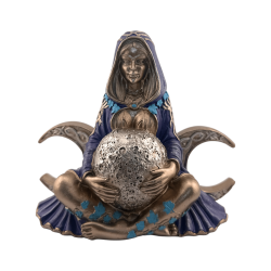 Figura Resina Gaia Deessa Mare Terra Triple...