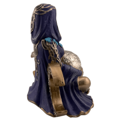 Resinfigur Gaia Gudinna Moder Jord Trippel Måne - 20x10x15cm