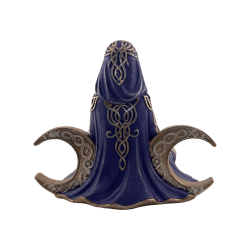 Resinfigur Gaia Gudinna Moder Jord Trippel Måne - 20x10x15cm