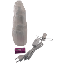 Natürliche Selenitlampe 20 cm