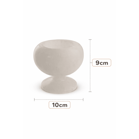 Potir de selenit 9x10cm