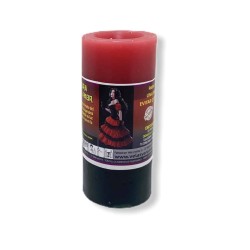 Candela Pomba Gira - Candele e aromi - Oli essenziali - 14x6cm