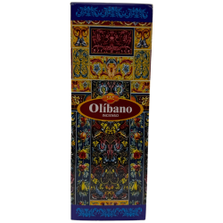 Incienso SAC Olíbano - Frankincense - Caja de 6 paquetes hexagonales de 20 barritas 120 barritas de incienso