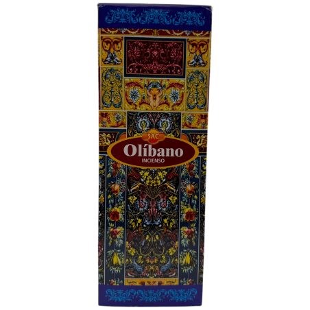Encens SAC Olíban - Frankincense - Caixa de 6 paquets hexagonals de 20 barretes 120 barretes d'encens